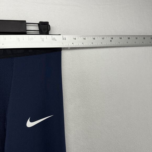 Nike Pro NBA Compression Pants Men's Medium Tall Blue padded Hyperstrong NEW - Picture 3 of 9